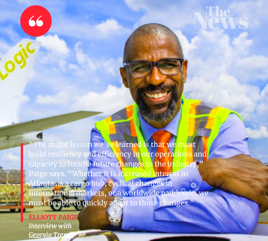 Thera team member at work at an airport